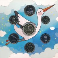 2023. 5Ft-200Ft (6xklf) + Emlékérem "Baby Coin Set - Magyarország pénzérméi születésem évében&q...