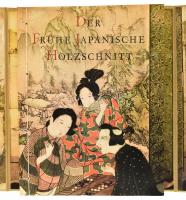 Lubor Hajek: Der frühe japanische Holzschnitt. Reproduktionen und graphische Asstattung: W. u. B. Forman. Deutsch von Norbert Chotas. Prag, 1957., Artia. Német nyelven. Gazdag képanyaggal. Kiadói egészvászon-kötésben.