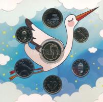 2020. 5Ft-200Ft (6xklf) + Emlékérem "Baby Coin Set - Magyarország pénzérméi születésem évében&q...