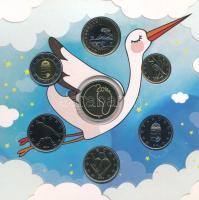 2019. 5Ft-200Ft (6xklf) + Emlékérem "Baby Coin Set - Magyarország pénzérméi születésem évében&q...
