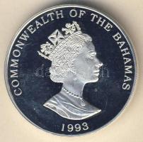 Bahama-szigetek 1993. 5$ Ag "Labdarúgó VB" T:PP