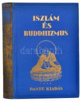 Szimonidesz Lajos: Primitív és kultúrvallások. Iszlám és buddhizmus. Bp.,1931, Dante. Harmadik kiadás. Szövegközti képekkel, egészoldalas képtáblákkal illusztrált. Kiadói aranyozott egészvászon-kötés, gerincen kopásnyomokkal.