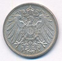 Német Birodalom 1915J 1M Ag T:AU
German Empire 1915J 1 Mark Ag C:AU
Krause KM#14