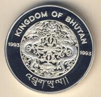 Bhután 1993. 300N Ag "Labdarúgó VB" T:PP