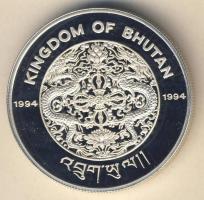 Bhután 1994. 300N Ag "Olimpiai játékok-kosárlabda" T:PP Csak 30.000db!