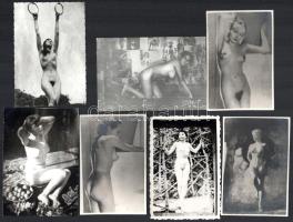 14 db erotikus fotó, 9,5×6,5 és 12×9 cm közötti méretekben