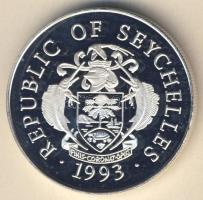 Seychelle-szigetek 1993. 25R Ag "Olimpia´92." T:PP