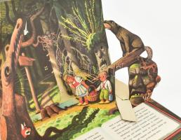 Jancsi és Juliska képes gyerekkönyv, térbeli illusztrációkkal, graf.: Vojtech Kubasta, Artia., 1980 ...