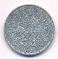 Ausztria 1913. 2K Ag "Ferenc József" T:AU,XF
Austria 1913. 2 Corona Ag "Franz Joseph...