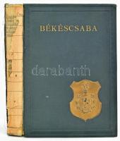 Békéscsaba. Történelmi és kulturális monográfia. Főszerk. Dr. Korniss Géza. Békéscsaba, 1930. Körösvidék ny. 519 + [1] p. Kiadói, megkímélt vászonkötésben, az első táblán a város aranyozott címerével. Gerinc nélkül. + 5 db fotó a városról az 50-es évekből