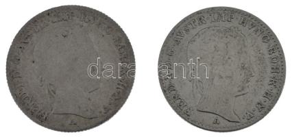 Ausztria 1838A 5kr Ag "V. Ferdinánd" (2x) T:F
Austria 1838A 5 Kreuzer Ag "Ferdinand ...