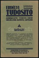 1932 Erdélyi Tudósító XV. évf. 17. sz., 1932. szept. 1. Szerk.: Veress Ernő. Cluj-Kolozsvár, ,,Grafik Rekord&quot;-ny., 565-612 p. + Sulica Szilárd: A modern plagizátor lélektana. Szellem és Élet könyvtára, Új sorozat 34. sz. Kolozsvár, 1944, Minerva, 20 p. Kiadói tűzött papírkötés, kissé foltos.