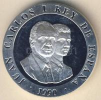 Spanyolország 1990. 2000P Ag "Olimpia - Labdarúgás" T:PP