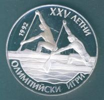 Bulgária 1989. 25L Ag "Olimpia-evezés" T:PP