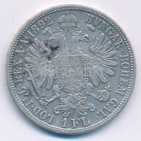 Ausztria 1892. 1Fl Ag "Ferenc József" T:XF patina
Austria 1892. 1 Florin Ag "Franz J...