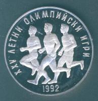 Bulgária 1990. 25L Ag "Olimpia-futás" T:PP