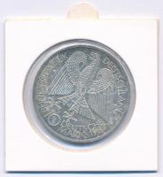 NSZK 1987J 10M Ag "750 éves Berlin" T:AU patina FRG 1987J 10 Mark Ag "750th Anniversa...