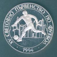 Bulgária 1993. 100L Ag "Labdarúgó VB" T:PP