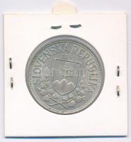 Szlovákia 1941. 20K Ag "Cirill és Metód" T:AU,XF patina Slovakia 1941. 20 Korun Ag "S...