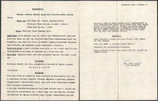 cca 1965 Gosztonyi János (1926-2014) Jászai Mari-díjas színész, rendező, érdemes művész, drámaíró sz...