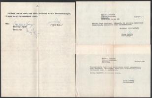 cca 1965 Gosztonyi János (1926-2014) Jászai Mari-díjas színész, rendező, érdemes művész, drámaíró sz...