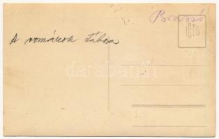 Brassó, Kronstadt, Brasov; Románok cserkész tábora / Romanian scout camp. photo