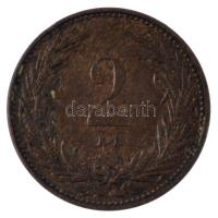 1895. 2f bronz T:AU 
Adamo K2