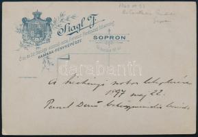 1897 A soproni Széchenyi szobor leleplezésének fotója, a fotón a kormányt képviselő Perczel Dezső (1...