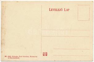 Szováta-fürdő, Baile Sovata; Fővárosi étterem és kávéház. Schuster Emil kiadása / restaurant and caf...