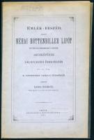 Barna Zsigmond: Emlékbeszéd, melyet néhai Rottenbiller Lipót, Pest város polgármestere arczképének leleplezési ünnepélyén tartott. Pest, 1871.,Rudnyánszky A., 14 p. Kiadói papírkötés, névbélyegzéssel a borítón: "Horváth Cyrill".