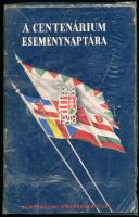 1848-1948. A centenárium eseménynaptára. Bp., 1949,Történelmi Emlékbizottság,(Officina-ny.), 30 p. II. kiadás. Kiadói papírkötés, szakadt, kopott, kissé gyűrött borítóval.