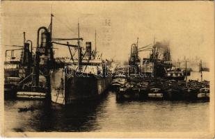 1934 Antwerpen, Anvers; Haven, dokken / port, docks, steamships (EK)