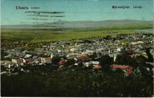 Marosújvár, Uioara, Ocna Mures; látkép. Iosif Veress kiadása / general view (Rb)