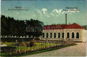 1925 Marosújvár, Uioara, Ocna Mures; Baia de cura sarata cu vapori / Sós és gőz gyógyfürdő. Iosif Veress kiadása / salt and steam baths, spa