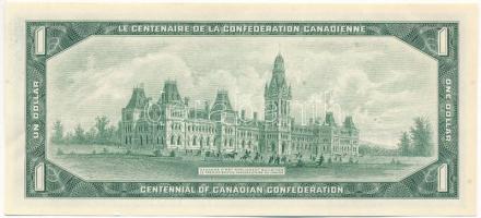 Kanada 1967. 1D "A Kanadai Konföderáció centenáriuma" emlékkiadás T:F szép papír
Canada 1...