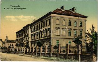 1910 Temesvár, Timisoara; M. kir. állami tanítóképző / teachers' training institute (EK)