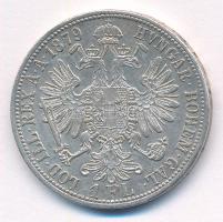 Ausztria 1879. 1Fl Ag "Ferenc József" T:XF,VF Austria 1879. 1 Florin Ag "Franz Joseph...