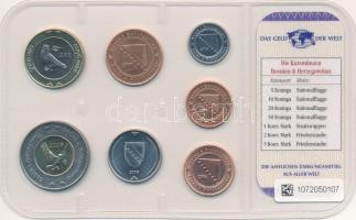 Bosznia-Hercegovina 1998-2009. 5f-5M (7xklf) "A világ pénzei" forgalmi összeállítás fóliat...