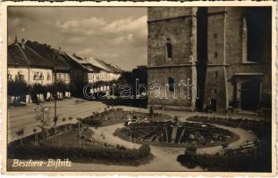 Beszterce, Bistritz, Bistrita; photo (gyűrődés / crease)