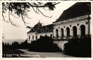 1941 Zsibó, Jibou; Báró Wesselényi kastély / castle (EK)