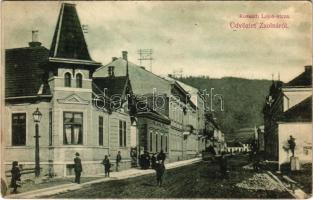 1906 Zsolna, Sillein, Zilina; Kossuth Lajos utca. Biel és Jellinek kiadása / street (EK)