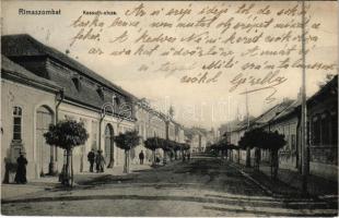 1911 Rimaszombat, Rimavska Sobota; Kossuth utca / street