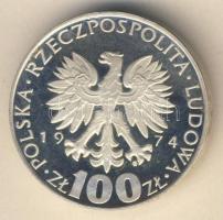 Lengyelország 1974. 100Zl Ag "Marie Curie" T:PP