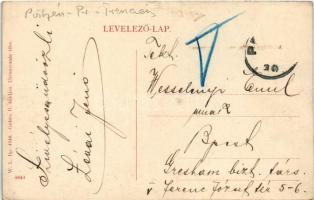 Privigye, Prievidza; Mária templom és kegykép. W.L. Bp. 4548. Gubits B. kiadása 9843. / church and i...