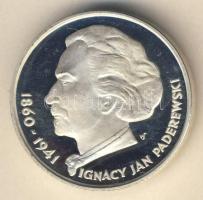 Lengyelország 1975. 100Zl Ag "Ignacy Jan Paderewski" T:PP