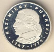 Lengyelország 1976. 100Zl Ag "Kazimierz Pulaski" T:PP