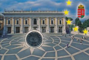 2004. 50Ft Cu-Ni "A Magyar Köztársaság az Európai Unió tagja" első napi veret, sorszámozott "05658" emléklapon T:UNC