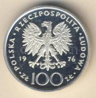 Lengyelország 1976. 100Zl Ag "Kazimierz Pulaski" T:PP