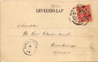 ~1900 Máriaradna, Mária-Radna, Radna (Lippa, Lipova); Kálvária, kápolna, Mária Lourdes. Csauscher és...