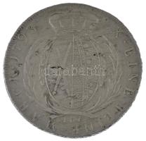 Német Államok / Szászország 1793IEC Tallér Ag "I. Frigyes Ágost" (28,04g) T:VF ü. German S...